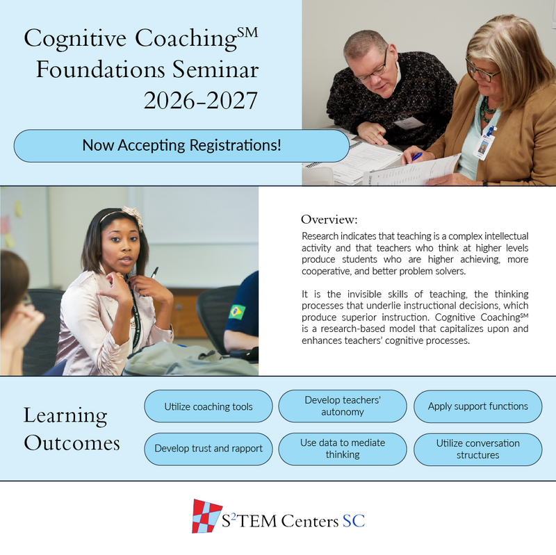 Cognitive Coaching℠ 8-Day Foundations Course 2026-2027.  Now Accepting Registrations!